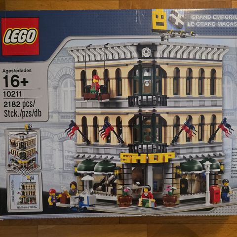 LEGO 10211 Grand Emporium uåpnet innhold