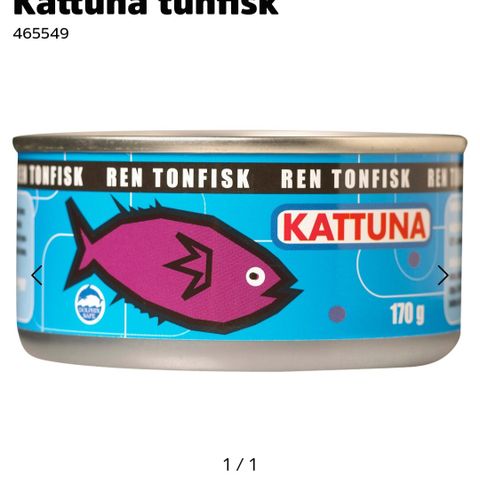 Tunfisk for katt, våtfor kattemat selges til halv pris