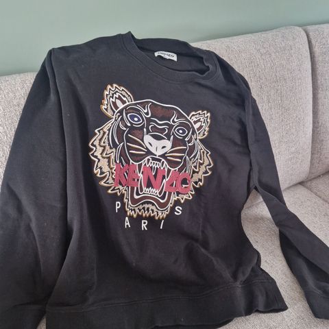 Kenzo tiger Paris sweatshirt i XL