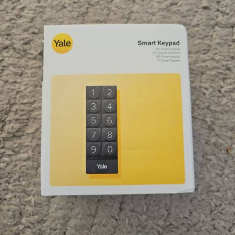 Yale smart keypad