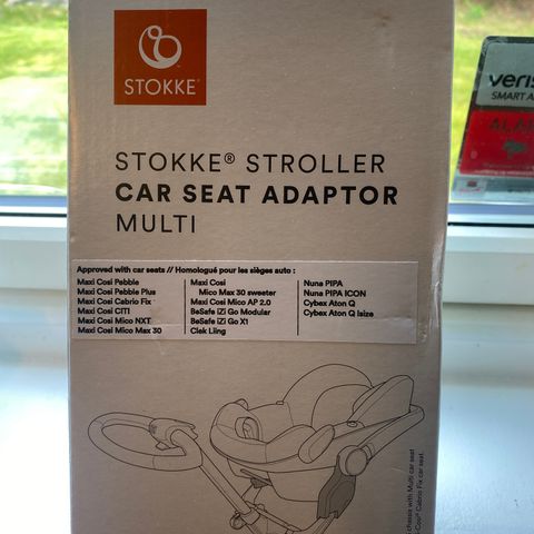 Stokke adapter til bilstol