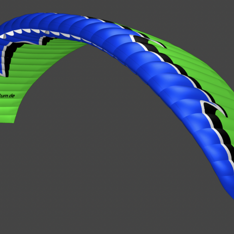 Paraglider pakke: U-Turn Emotion 3 SM 80-110 kg