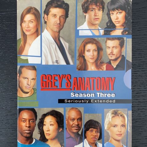 DVD - Grey’s Anatomy - Sesong 3