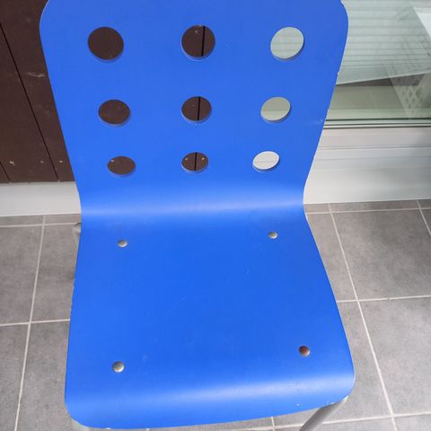 Blue chair -used