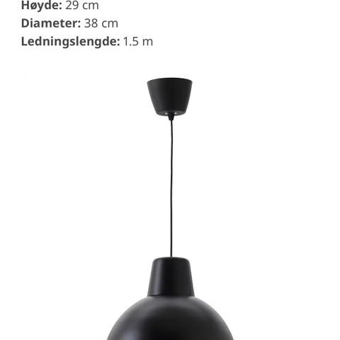 Taklamper fra IKEA