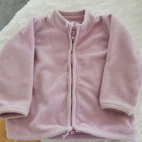 Fleece jakke str 74