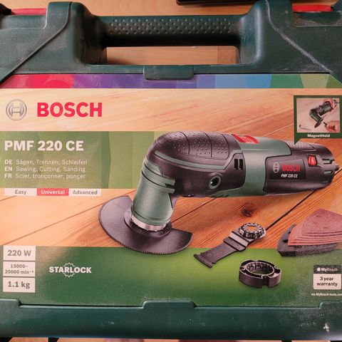 Bosch PMF 220 CE multifunksjonsverktøy