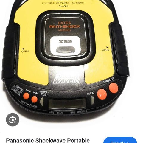 Panasonic shockwave diskplayer