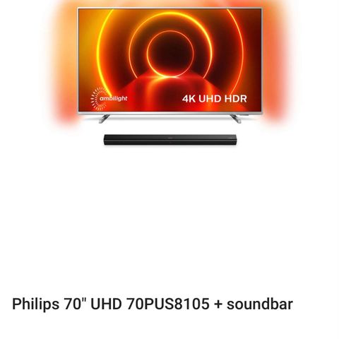 Philips 70" UHD 70PUS8105