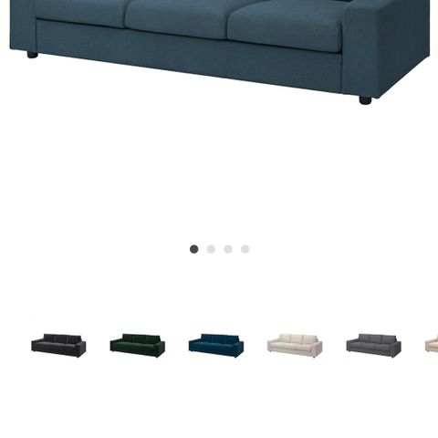 Sofa fra ikea