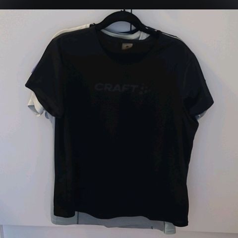 Craft og New Balance t-skjorte
