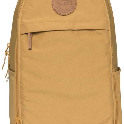 Beckmann skolesekk 30L, gul