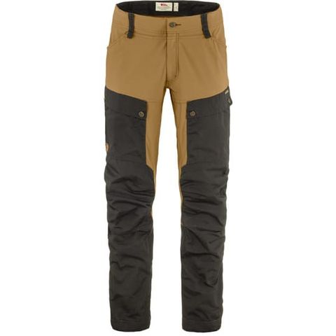 Fjällreven Mens Keb Trousers Str. 50 Dark Grey-Buckwheat Brown