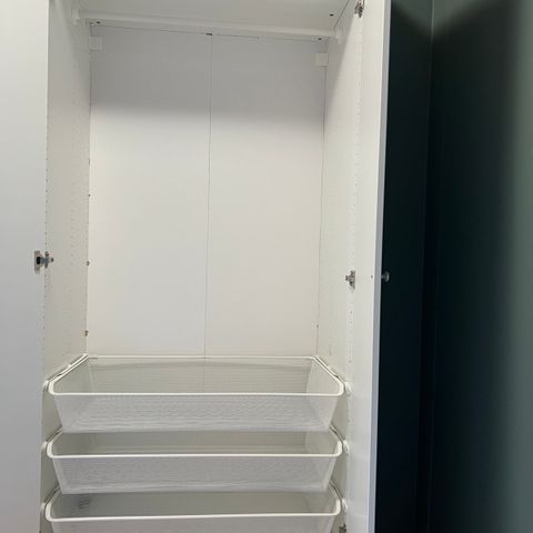 IKEA pax garderobe med skuffer