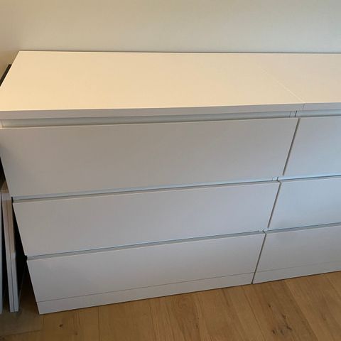 RESERVERT! Malm kommode 3 skuffer