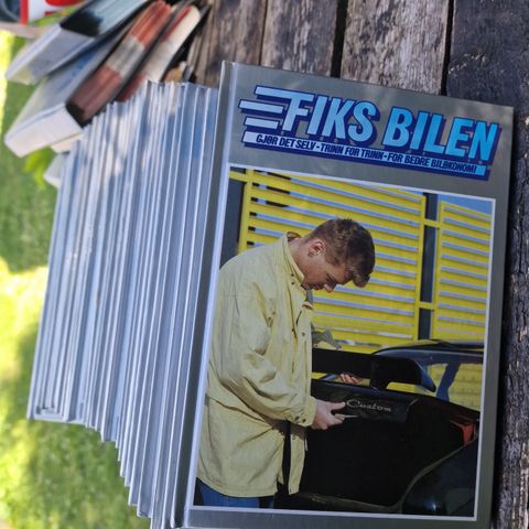 Fiks bilen bøker.