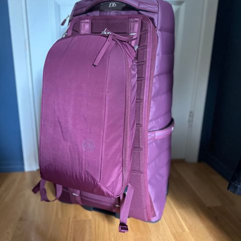 DB Hugger Roller Bag 60L og Journey Freya Backpack 16L