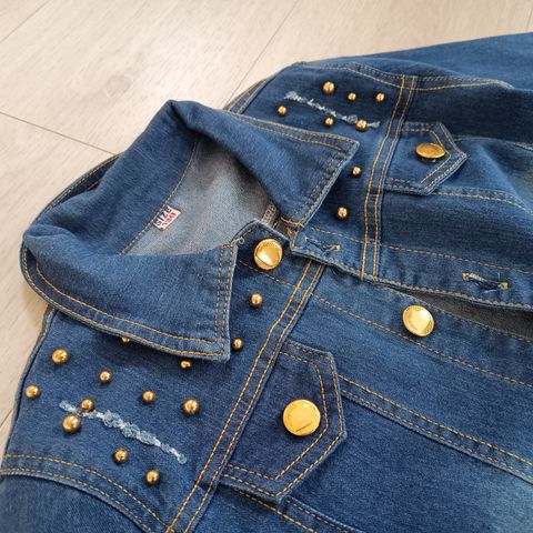 Denim jakke til barn