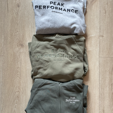 3 Stk Peak Performance genesere herre str M