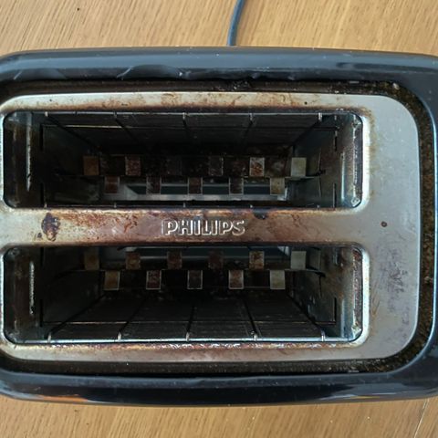 PHILIPS HD2566 SORT BRØDRISTER