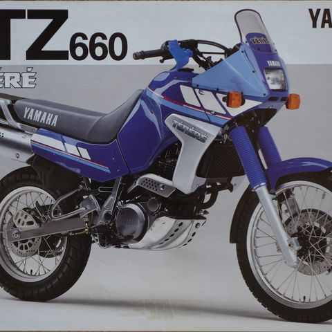 Yamaha XTZ660 1991 brosjyre