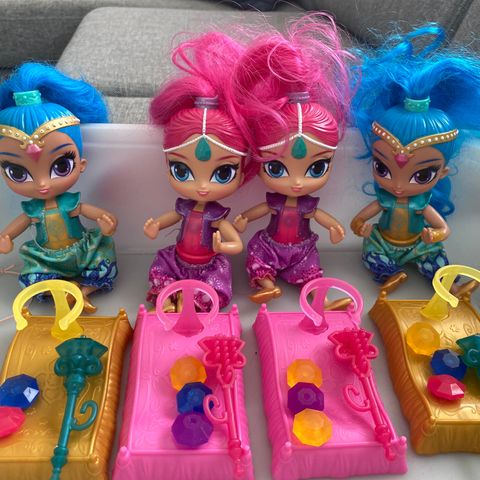 Shimmer and shine 4 dukker.