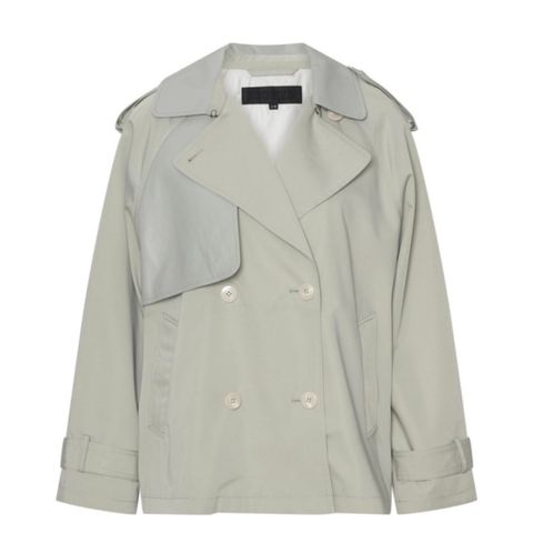 Meotine kort trenchcoat