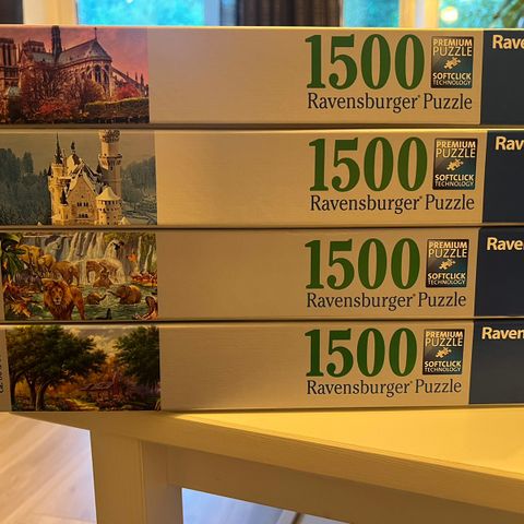 Ravensburger puslespill 1500 brikker