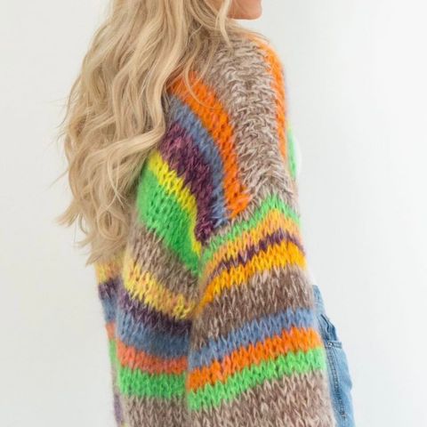 Hjemmestrikket Sizzy Cardigan