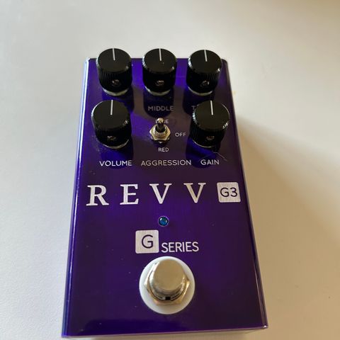 Distortion pedal av ypperste kvalitet REVV G3