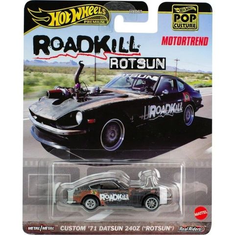 Hot Wheels Motortrend RoadKill Series Custom 71 Datsun 240z Rotsun