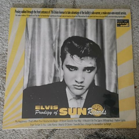 Elvis Presley - Prodigy of sun (Finnes kun ca 1500 eksemplarer)