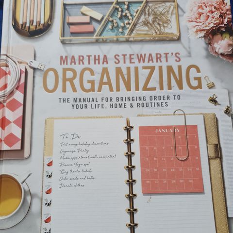 Martha Stewart's Organizing book