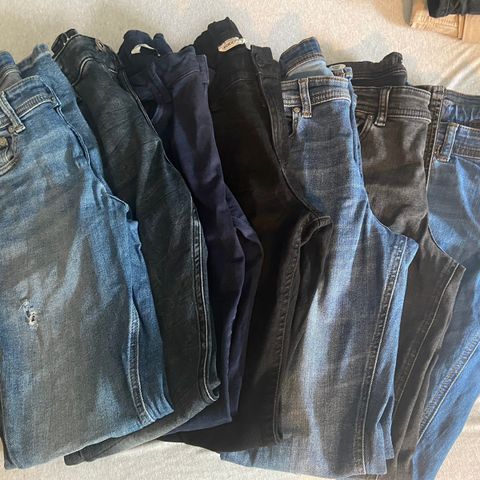 Jeans / buksepakke til ungdom str 170-176