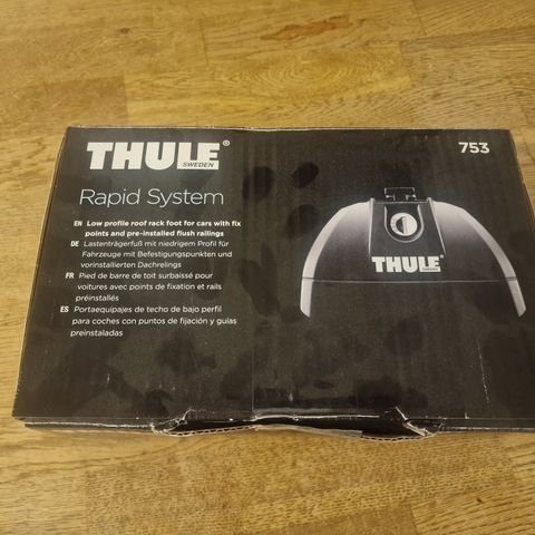 Thule 753 selges.