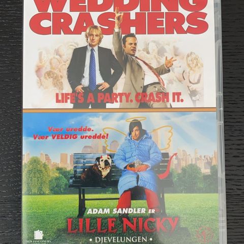 DVD -> Wedding Crashers & Lille Nicky