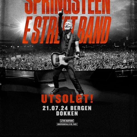 Hotellrom til Bruce Springsteen konsert 21/7 -24