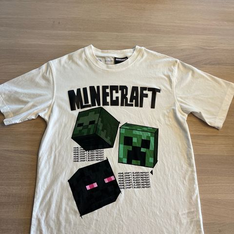 Minecraft t-skjorte