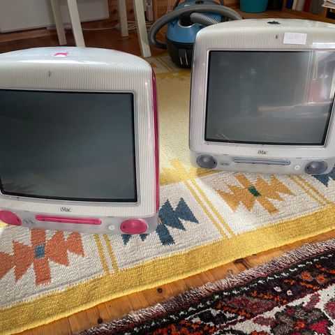 Two working imacs from 2000 - 750 kroner