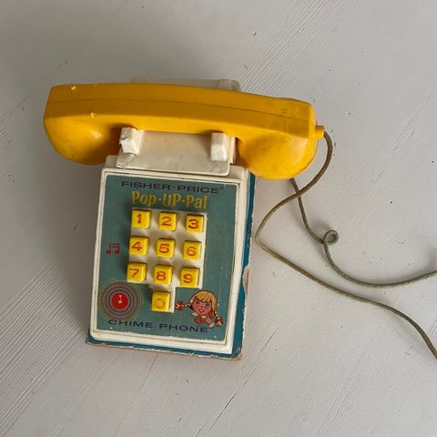 Vintage Fisher Price telefon