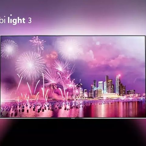 Philips 47" Full HD 3D-TV med Ambilight