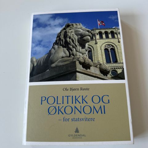 Politikk og økonomi - for statsvitere, 1.utg (2008)