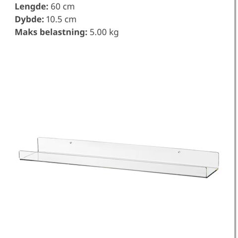 Bildehyller fra IKEA
