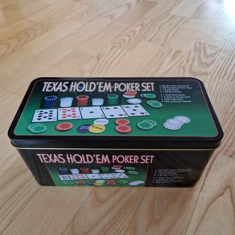 TEXAS HOLD'EM POKER SETT