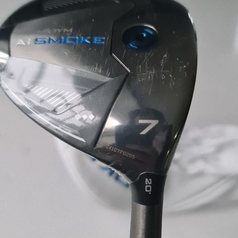 7 wood Callaway AI Smoke m/ premium skaft