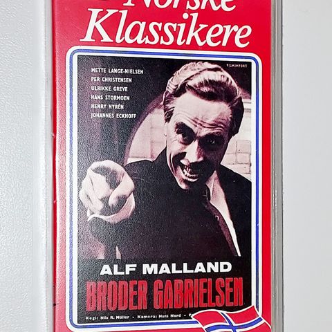 VHS SMALL BOX.NORSKE KLASSIKERE.BRODER GABRIELSEN 1966.