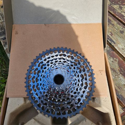 Sram T-Type. Kassett og kjede