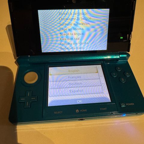 Nintendo 3DS med spill