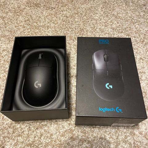 Logitech G PRO trådløs gamingmus NY