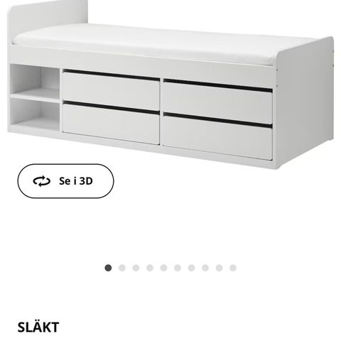 Seng fra Ikea